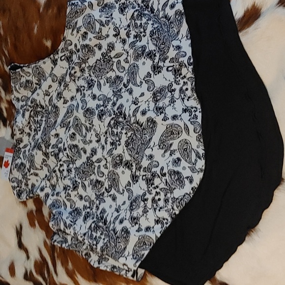 3/$50 Brochure Sleeveless Blouse Sz 3X - Picture 4 of 5